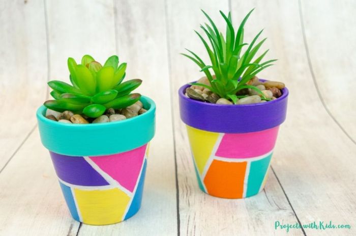 Plant pot painting ideas